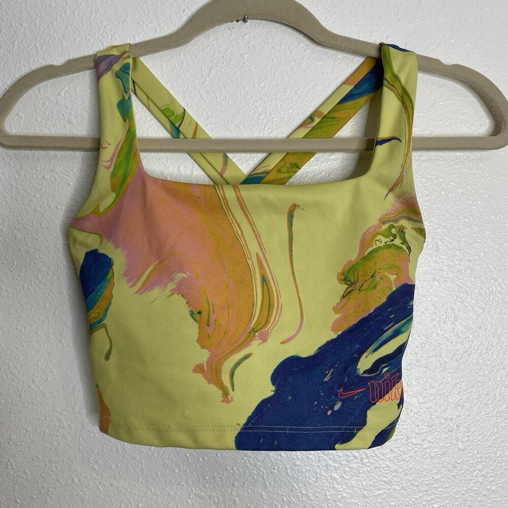 Nike Aurora Women's Cropped‎ Marbled Tank Size XS
